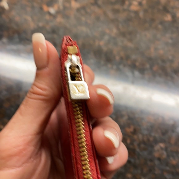 Authentic Louis Vuitton Red Key Pouch - Picture 7 of 11